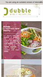 Mobile Screenshot of dubble-food.com
